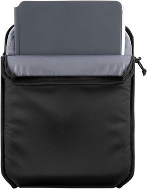 UAG Tablet-Mappe Shock Sleeve Lite 32,8 cm (12,9 Zoll), [iPad Pro 12.9 Tasche mit 360 Grad Rundumschutz, Umlaufender Schaumstoffrand, Robustes Nylongewebe, Fronttasche mit Reißverschluss] - schwarz