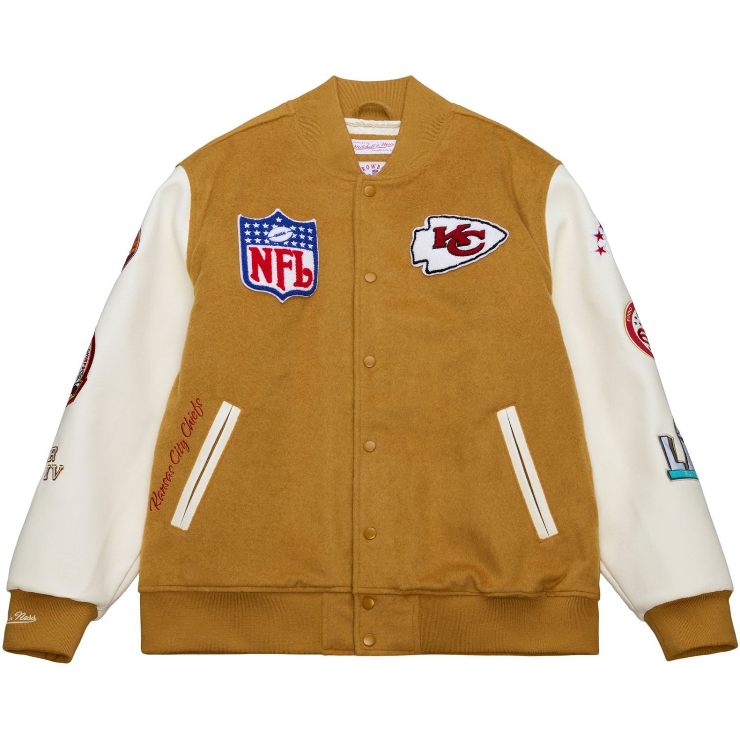 Mitchell & Ness Winterjacke Varsity DUSTED Kansas City Chiefs