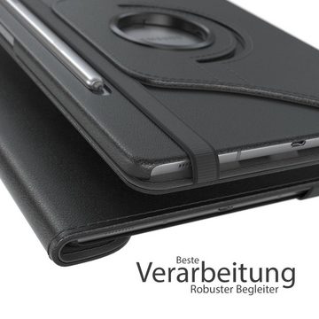 EAZY CASE Tablet-Hülle Rotationcase für Samsung Galaxy Tab S6 Hülle 10,5 Zoll, Hülle 360° drehbar Standfunktion Etui Anti-Kratz Tasche Schwarz