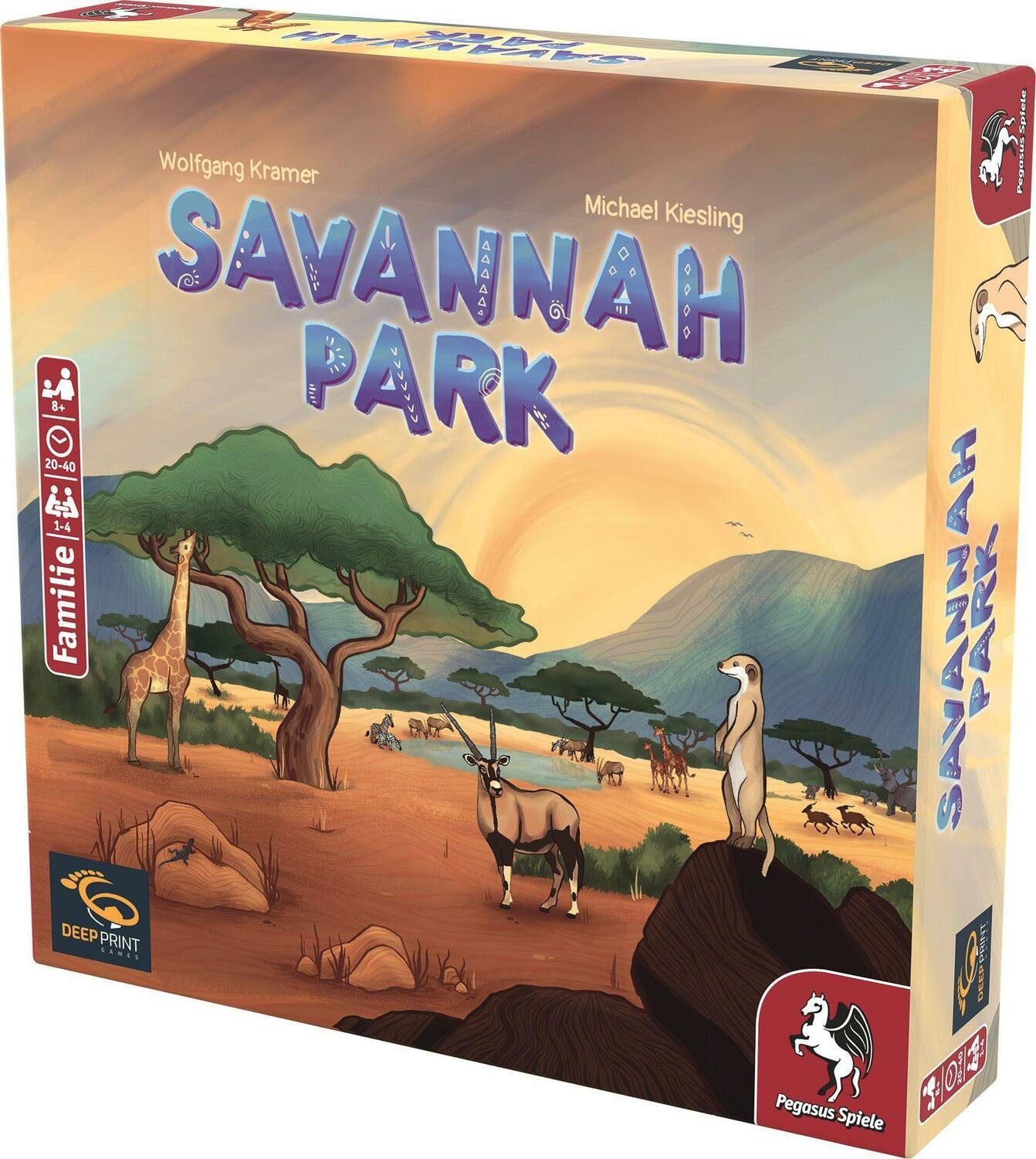 Print (Deep Spiel, Pegasus Savannah Games) Park Spiele
