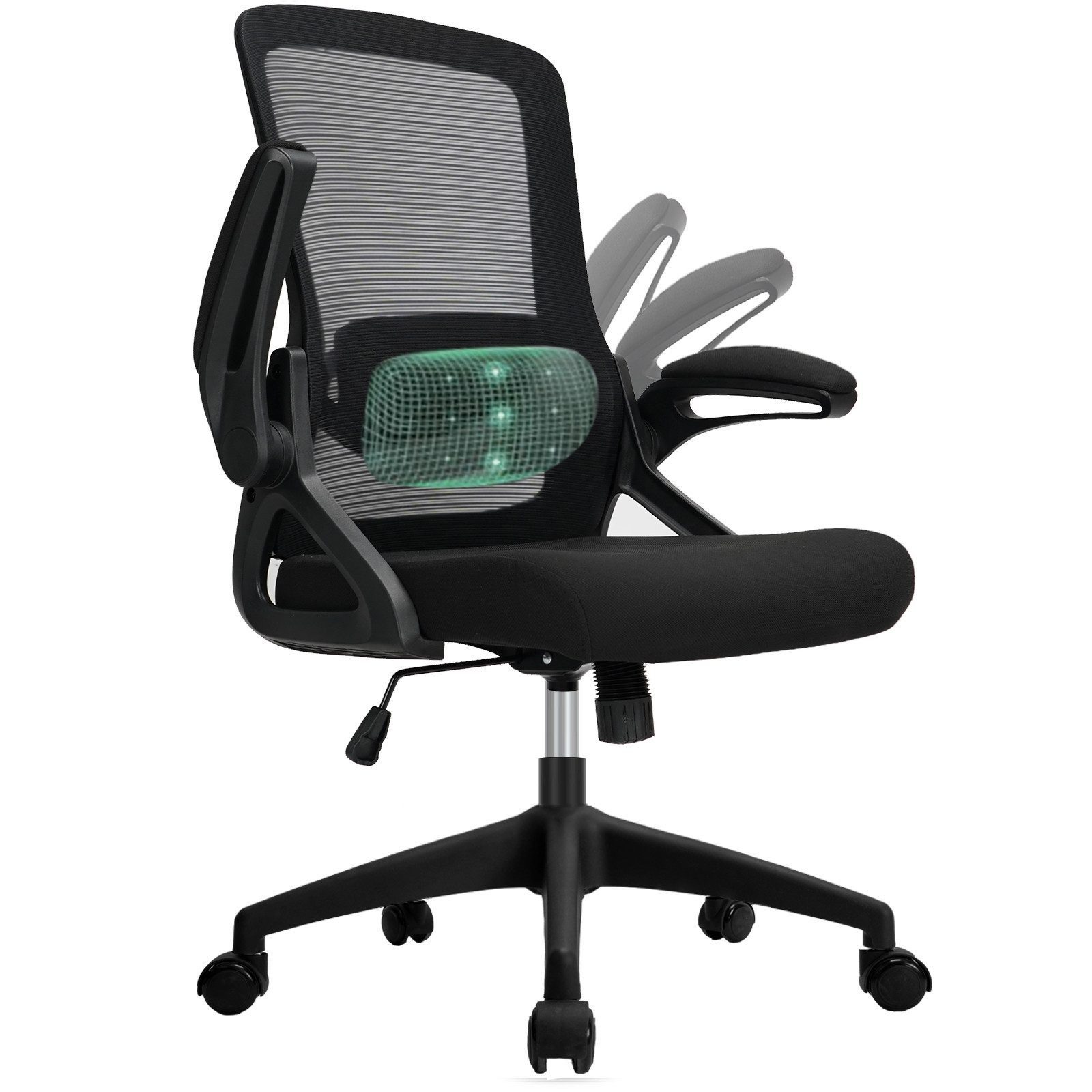 Milacyee Bürostuhl Ergonomisch Bürostuhl Stuhl mit verstellbaren, gepolster günstig online kaufen