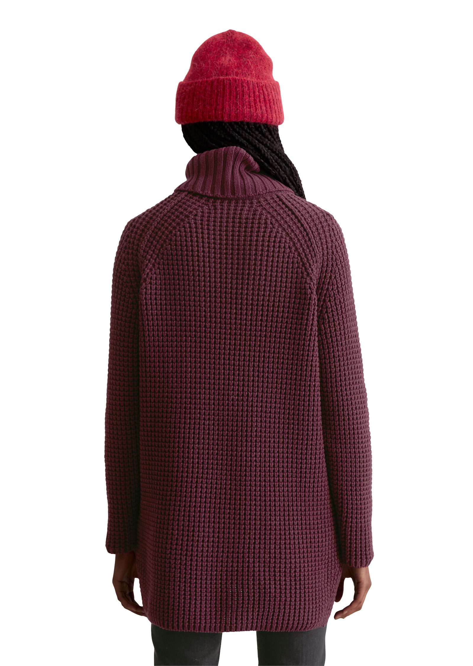 Marc O'Polo DENIM Strickpullover aus Organic Cotton-Mix