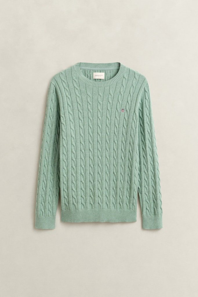 Gant Strickpullover COTTON CABLE C-NECK