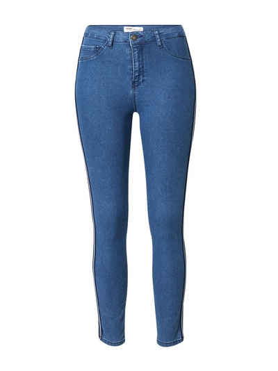 Koton 7/8-Jeans (1-tlg) Seitenstreifen