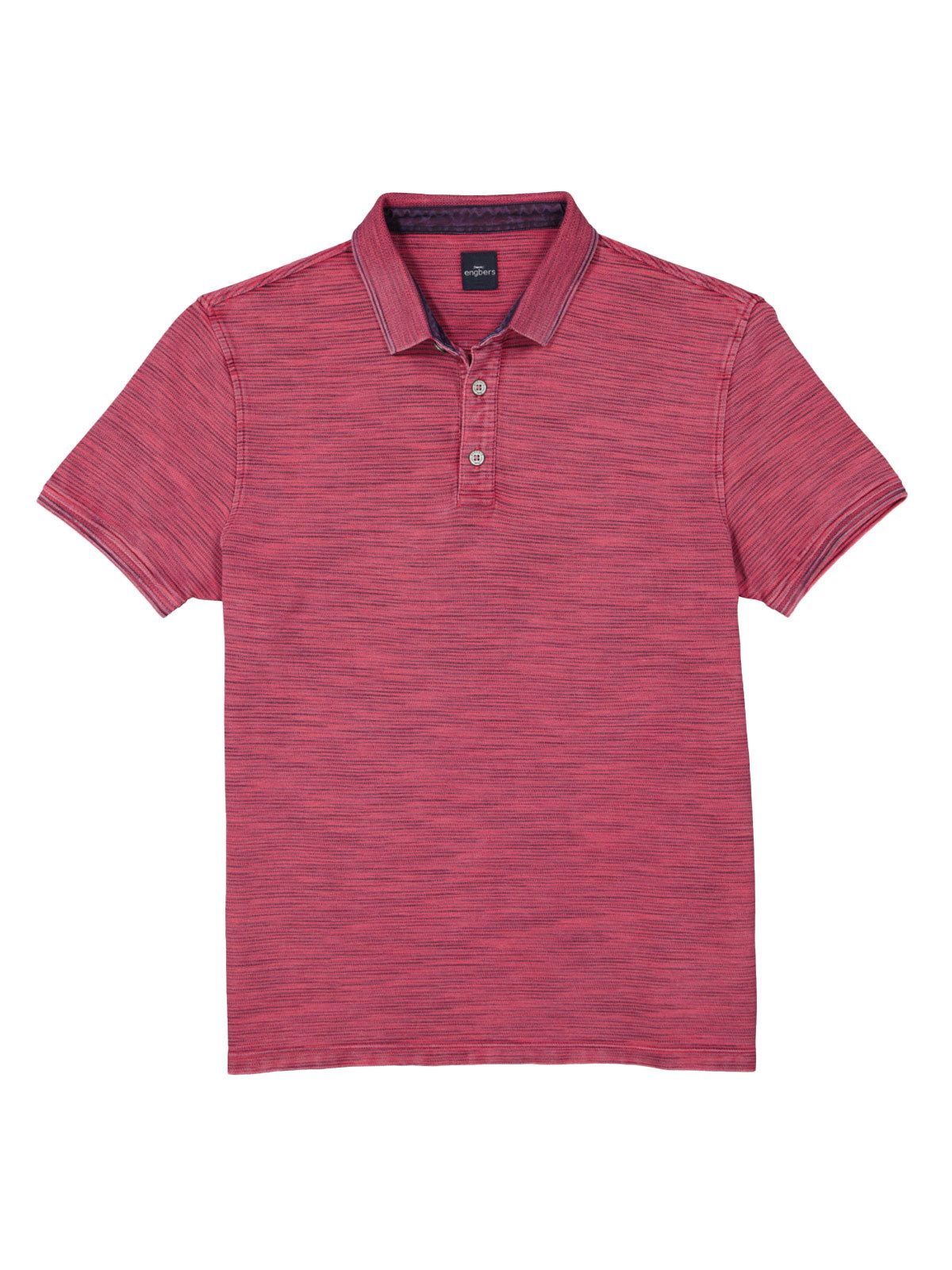 Engbers Poloshirt Polo-Shirt meliert günstig online kaufen