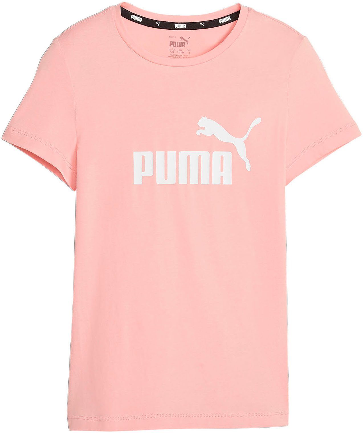 ESS T-Shirt PUMA Peach G TEE Smoothie LOGO