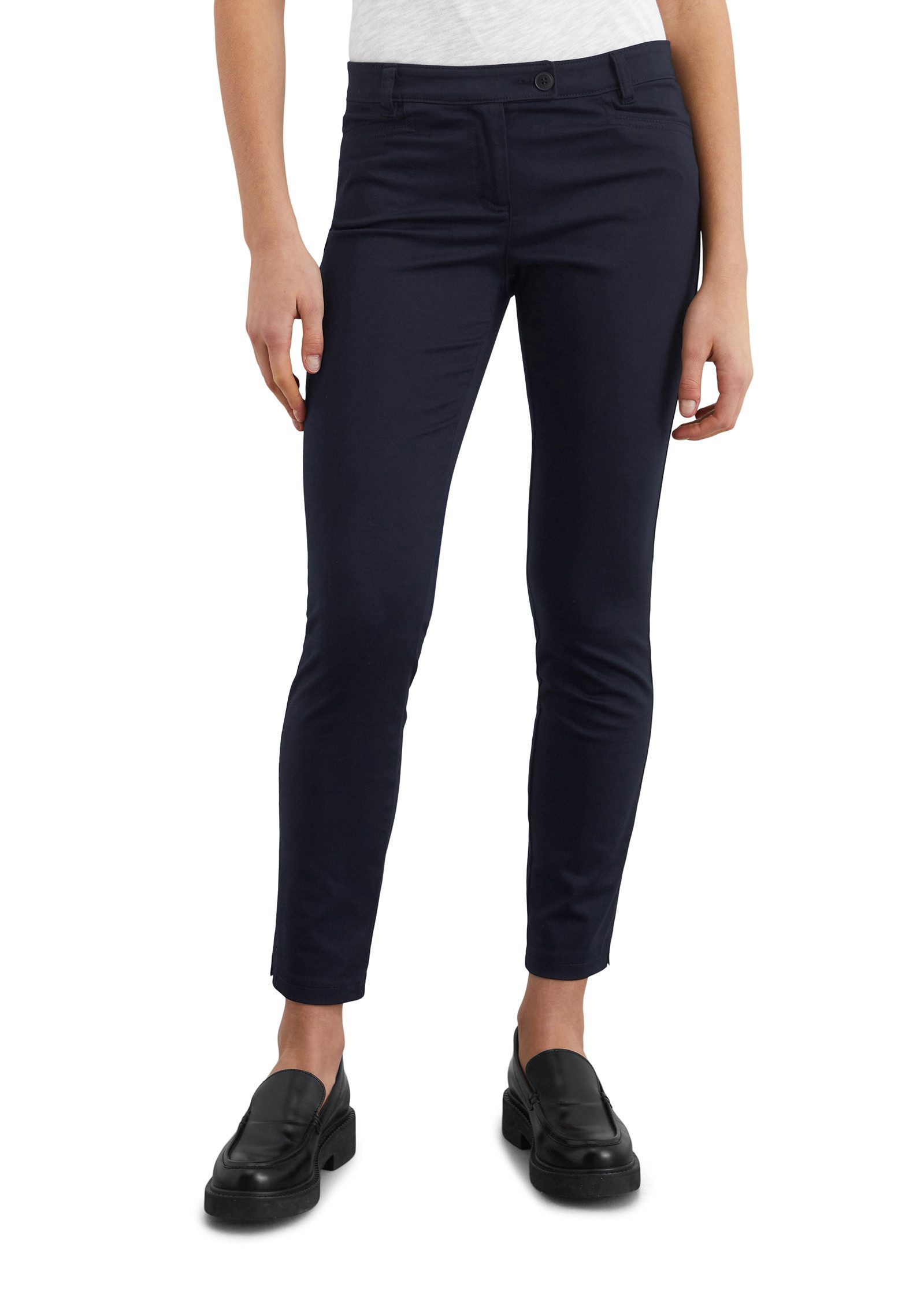 Marc O'Polo Chinohose aus Smooth Sateen Stretch
