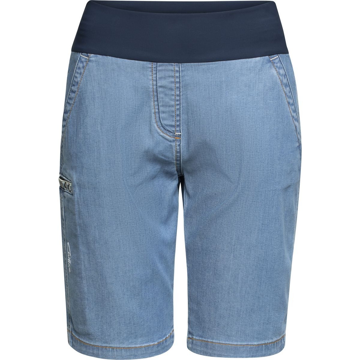 Chillaz Outdoorhose Sandra 3.0 Denim Vielseitige Damen-Shorts für Outdoor-Aktivitäten mit