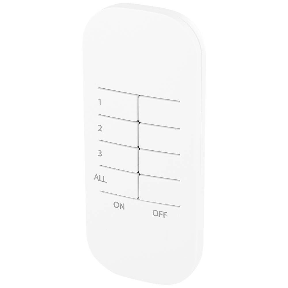 smartwares Schalter Lichtschalter-Set Funk-Einbauschalter + Fernbedienung SH4-99557