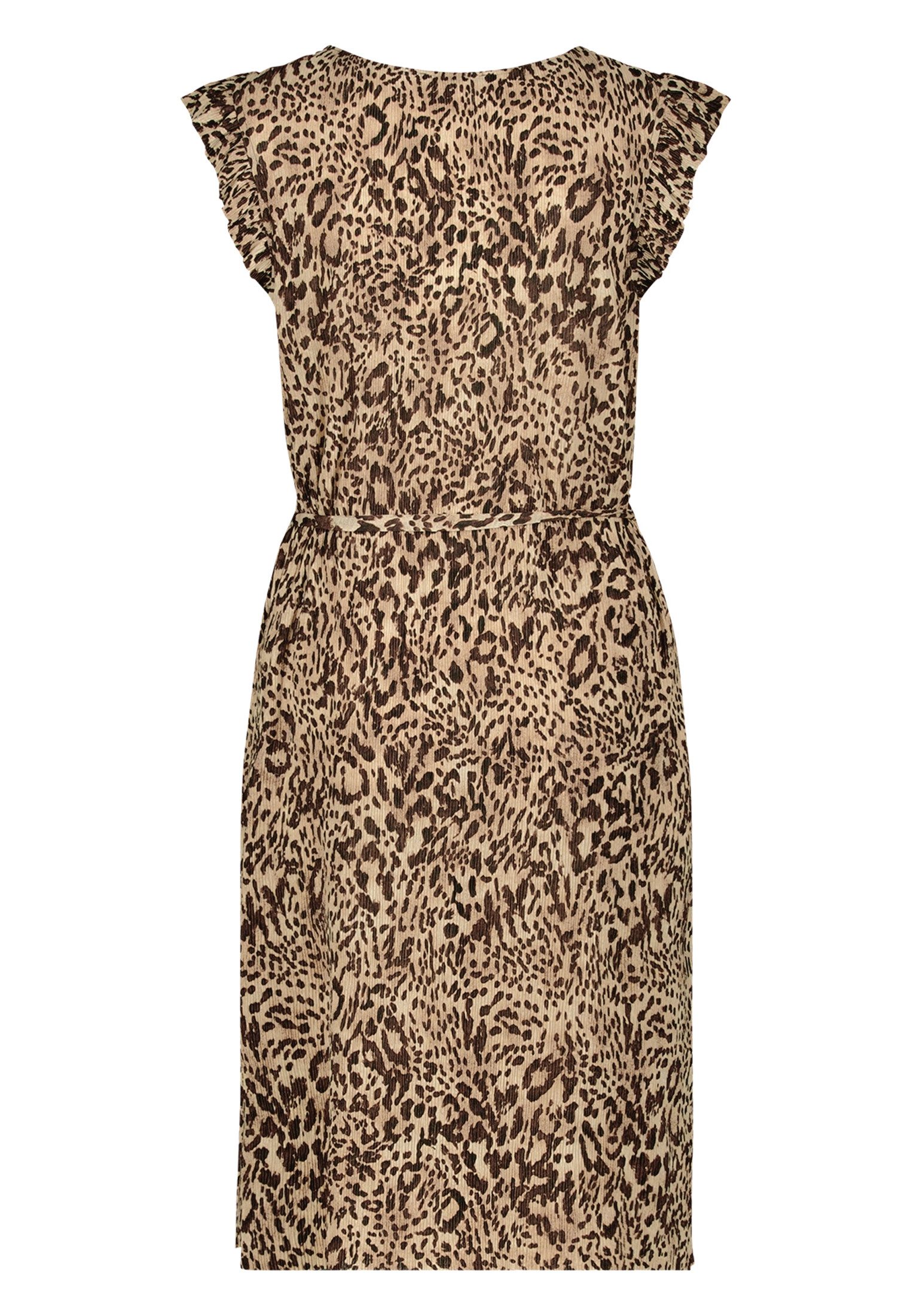 Zero Minikleid Damen mit Gürtel Material