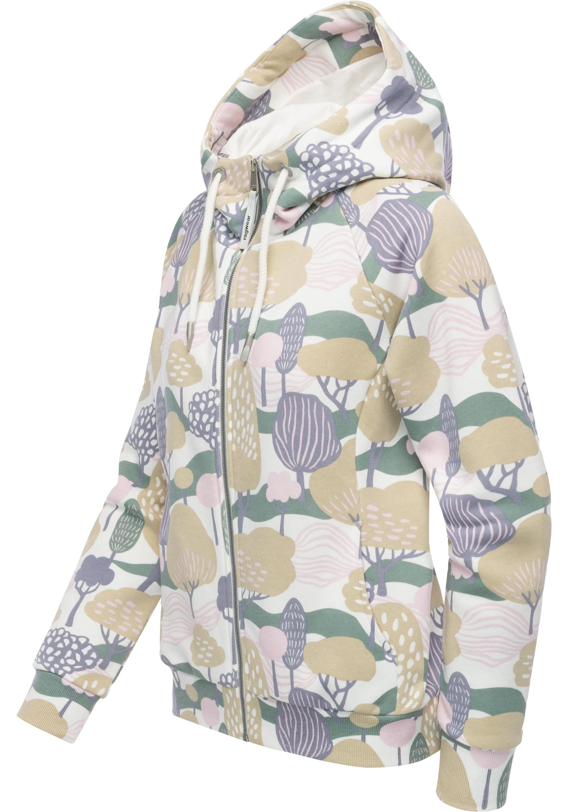 Ragwear Sweatjacke Fllawia Print modische Damen günstig online kaufen