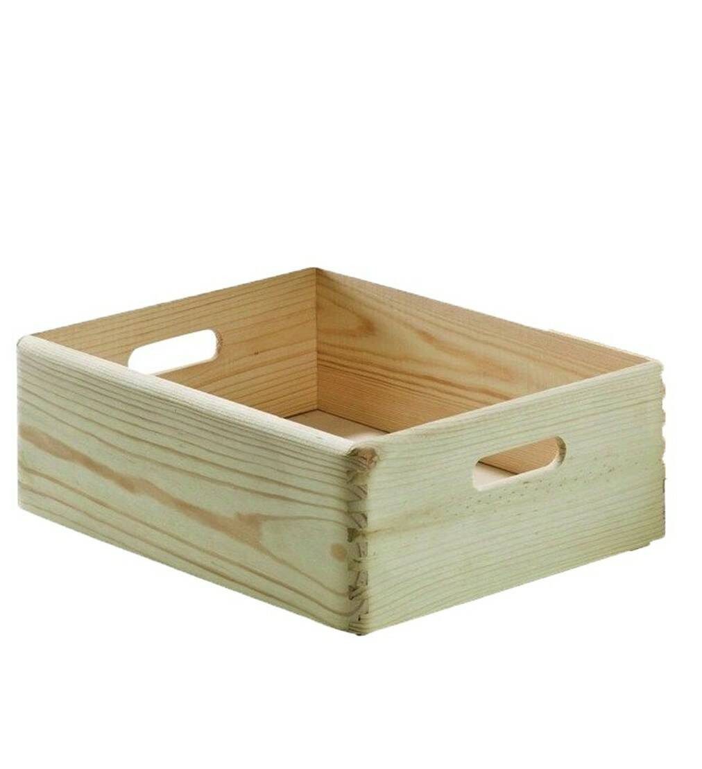 KESPER® Aufbewahrungsbox Allzweckkiste (Einzeln, Allzweckkiste), Stapelleiste,Tragegriffe