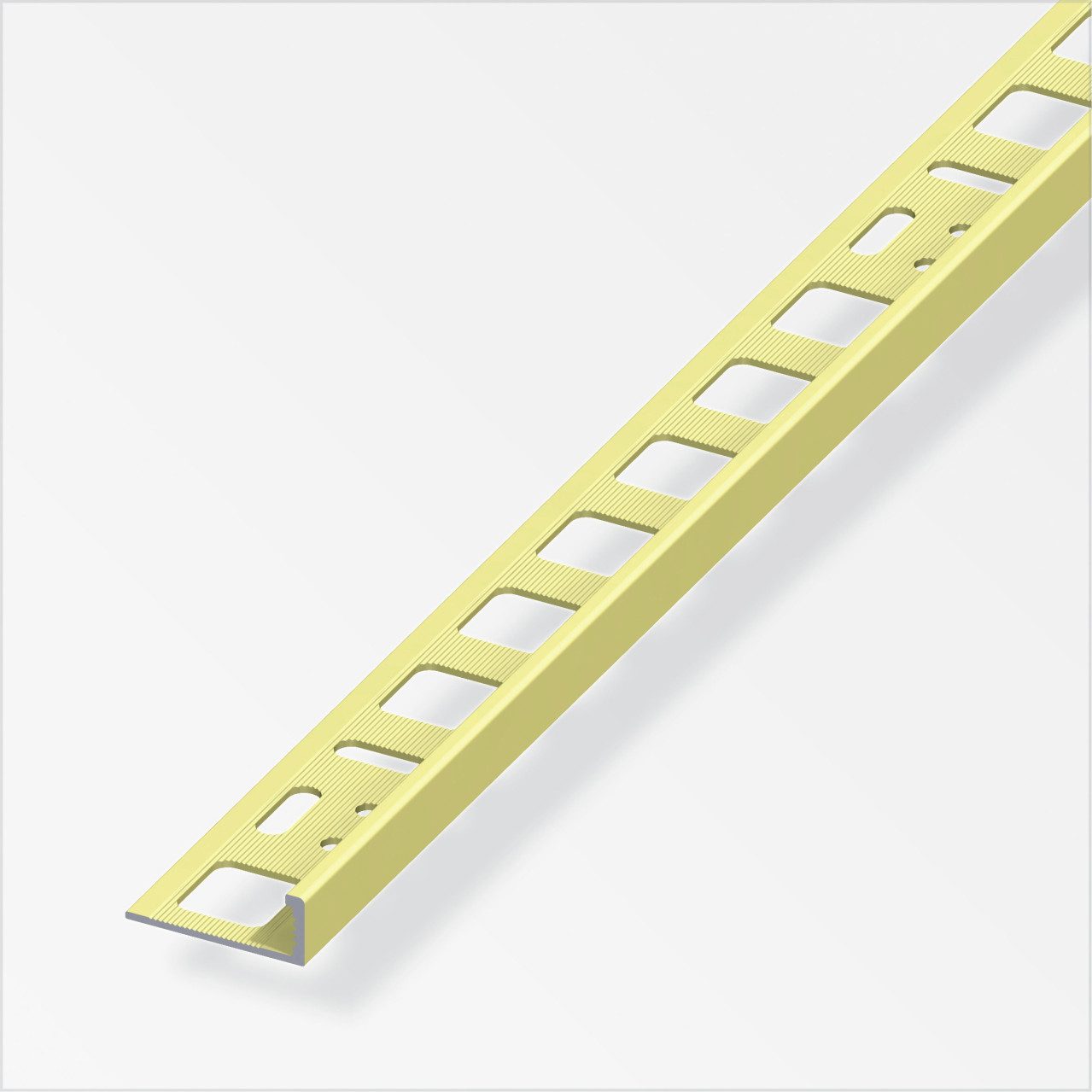 alfer Winkelprofil alfer Winkelprofil Aluminium eloxiert messing