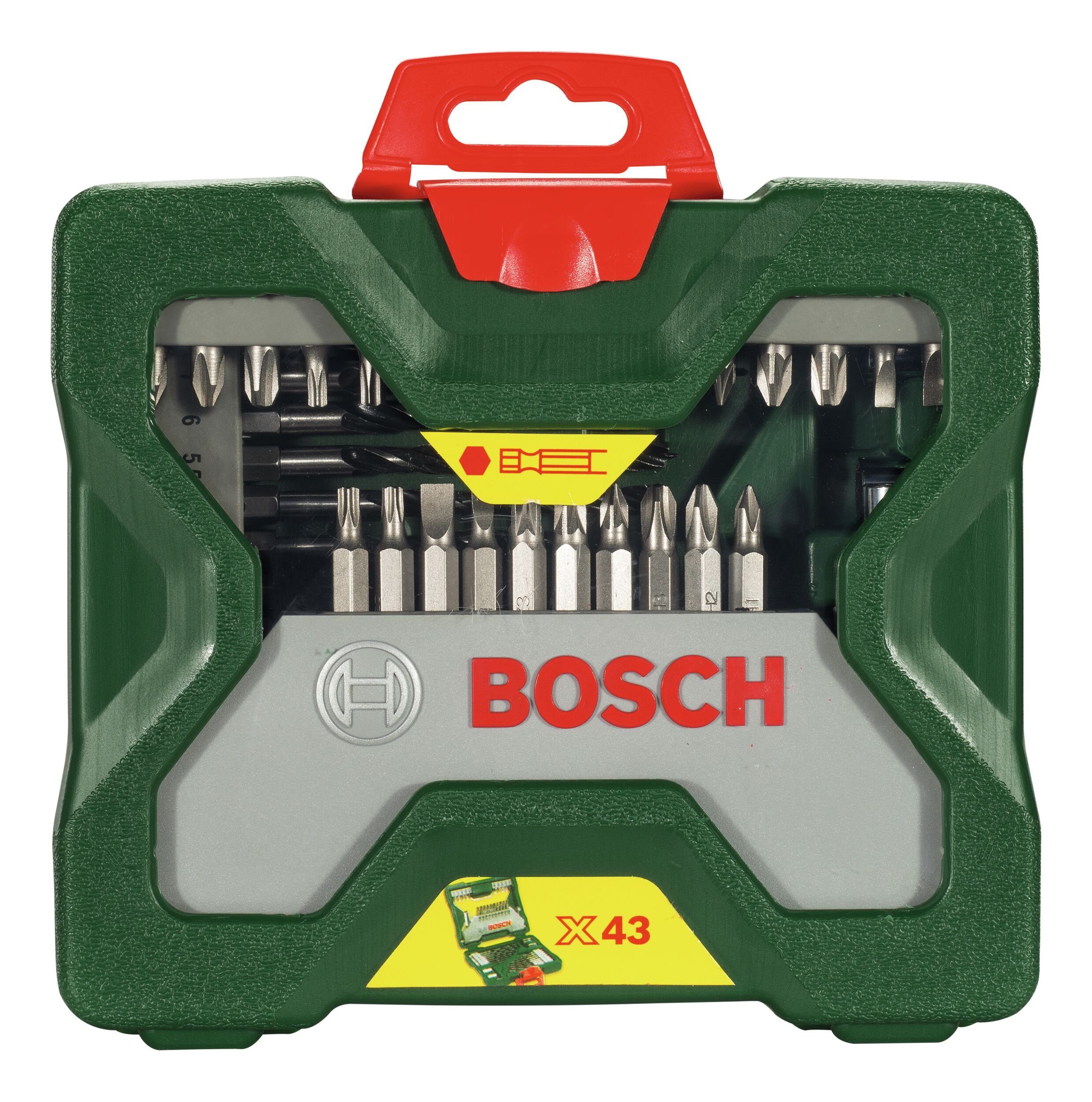 BOSCH Bohrersatz, (43 Teile), Sechskantbohrer X-Line-Set, günstig online kaufen
