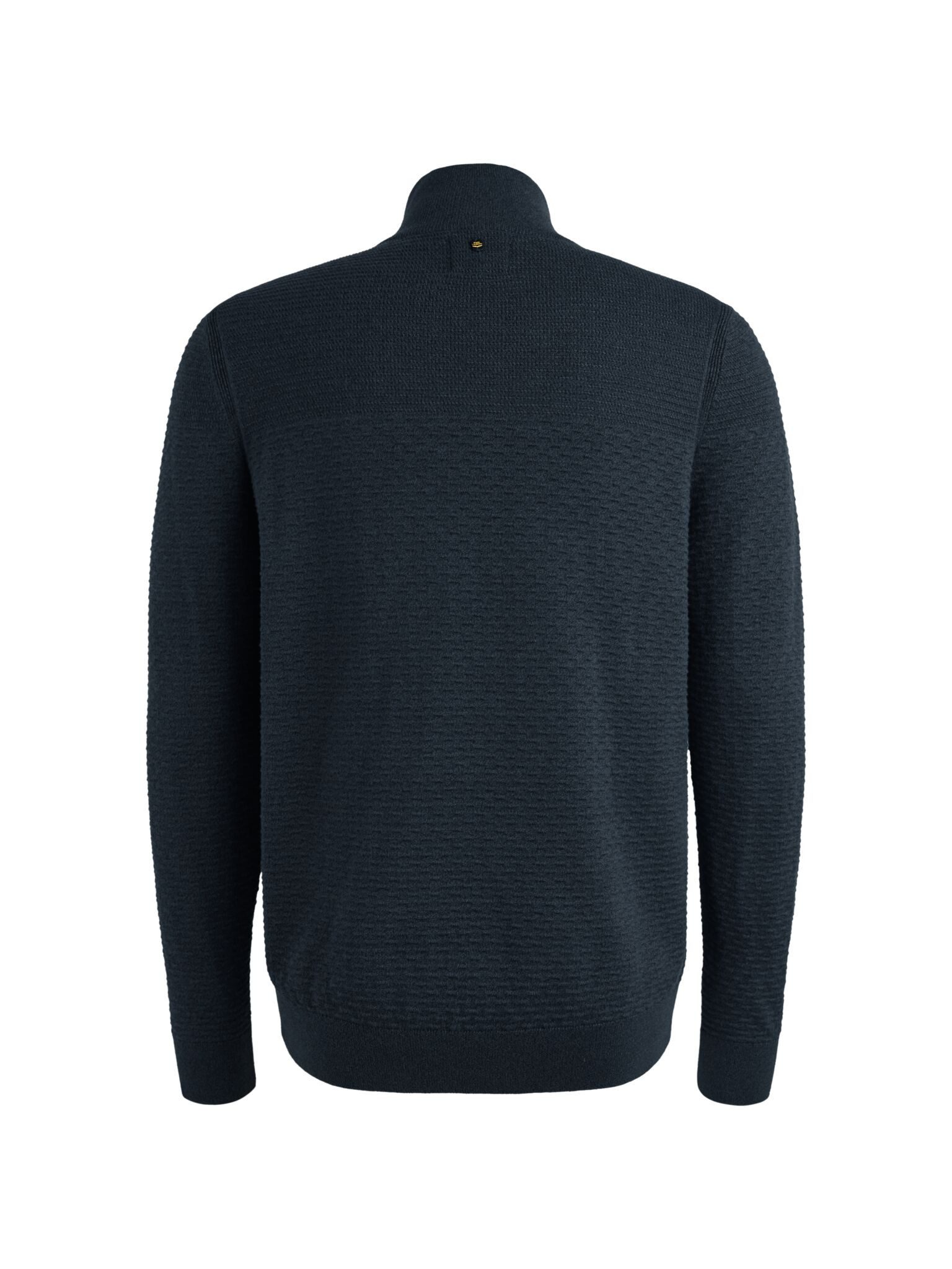 PME LEGEND Troyer mit Struktur-Muster und Logo-Badge – Bild 3 von 5