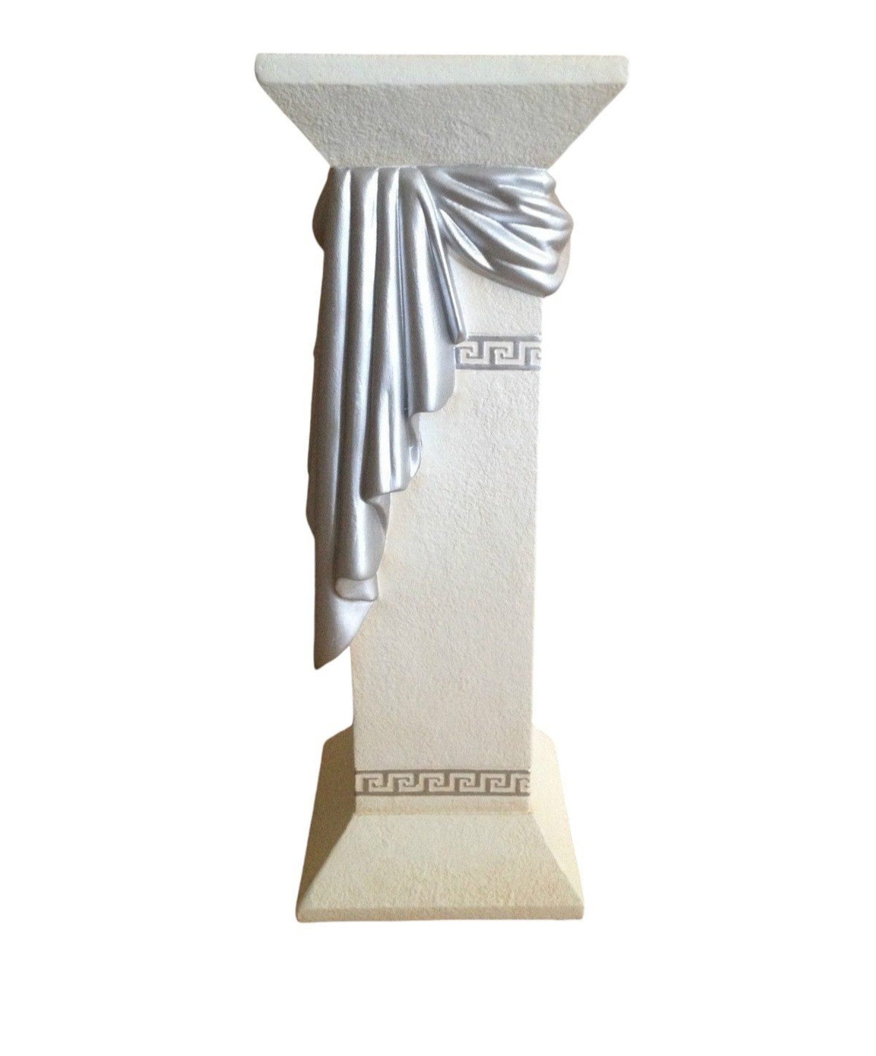 Schatzkiste1 Beistelltisch Griechische Dekosäule Beistelltisch 80cm günstig online kaufen