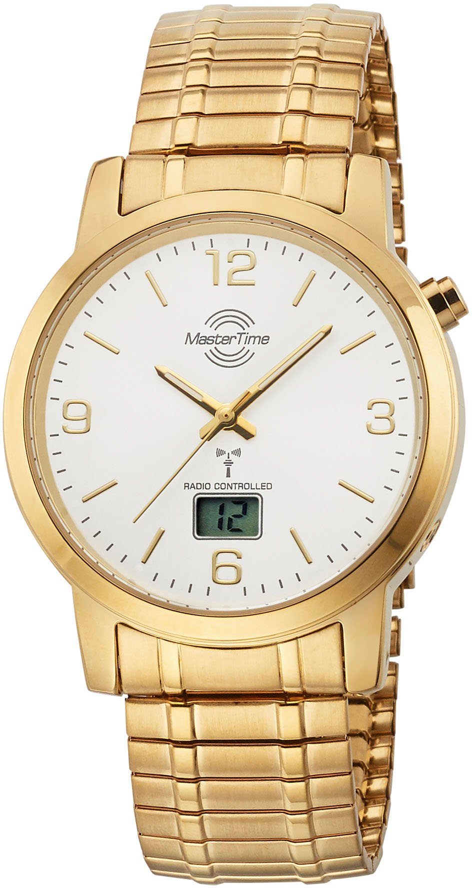 MASTER TIME Funkuhr Basic MTGA-10312-12M, Armbanduhr, Quarzuhr, Herrenuhr, günstig online kaufen