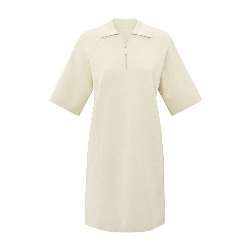 YAYA Polokleid Polokleid mit Reißverschluss günstig online kaufen