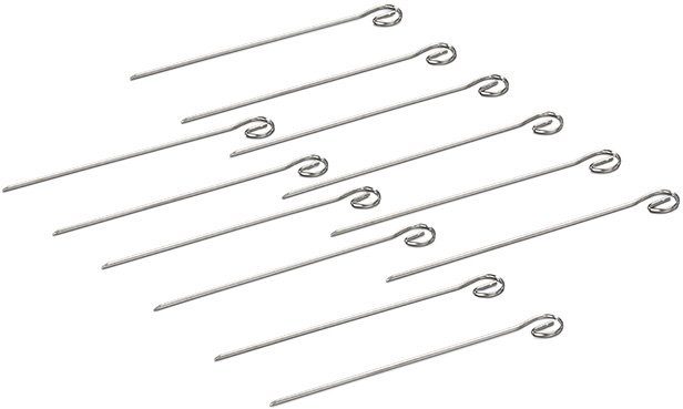 Buddy's Grillspieß Buddy´s BBQ (Set, 12-St), Schaschlikspieße, Edelstahl, wiederverwenbar, 21 cm