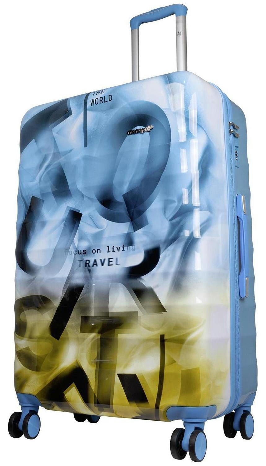 Warenhandel König Hartschalen-Trolley Revona, 4 Rollen, Dehnfalte für Gr. L günstig online kaufen