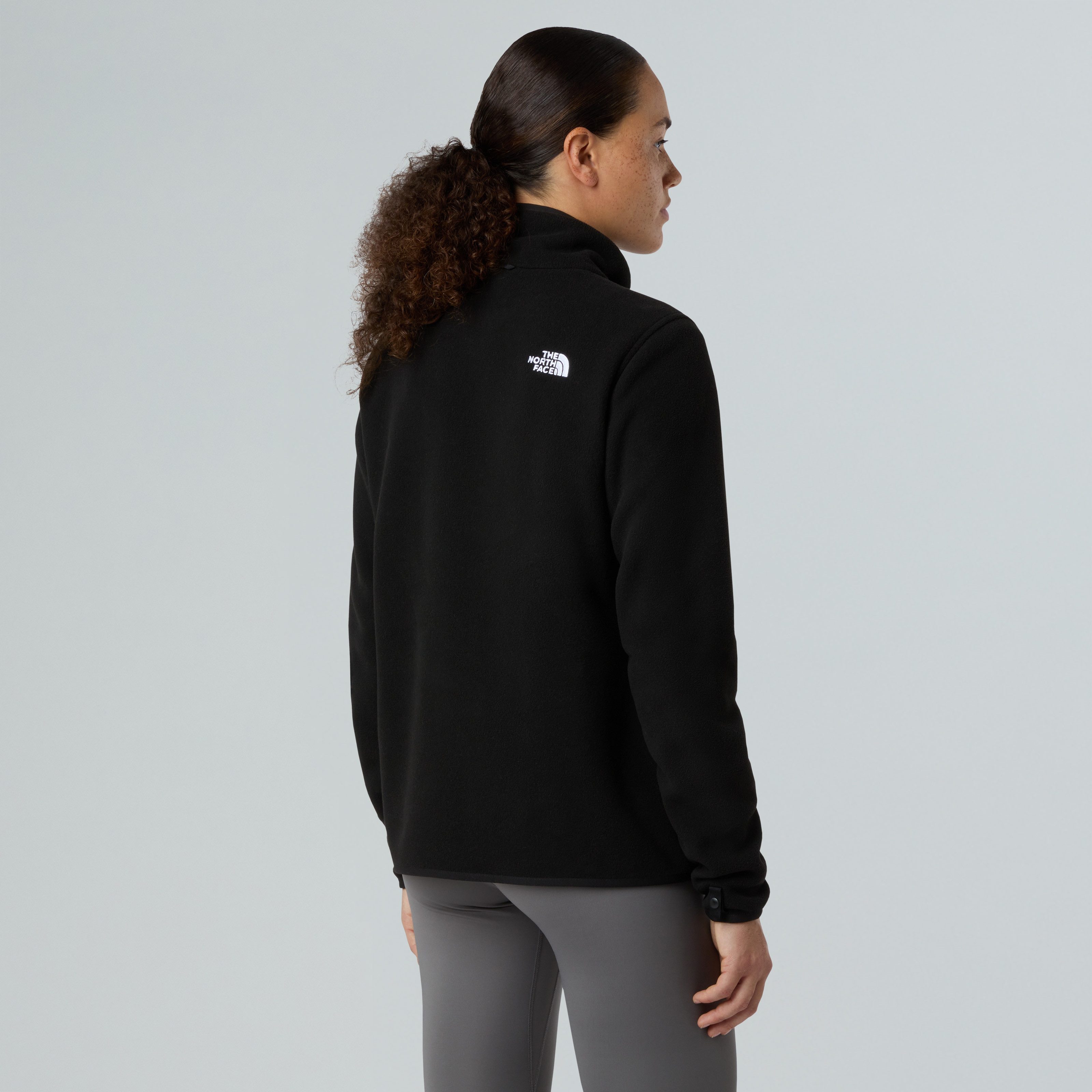 The North Face Fleecejacke W GLACIER FLEECE JACKET für Erwachsene, feuchtigkeitsabweisendes Material, sportlicher Stil