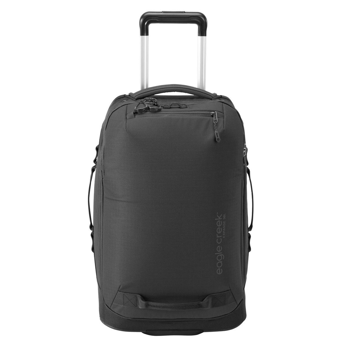 Eagle Creek Trolley Expanse Convertible International Carry-On 35 L Midnight Black, 4 Rollen