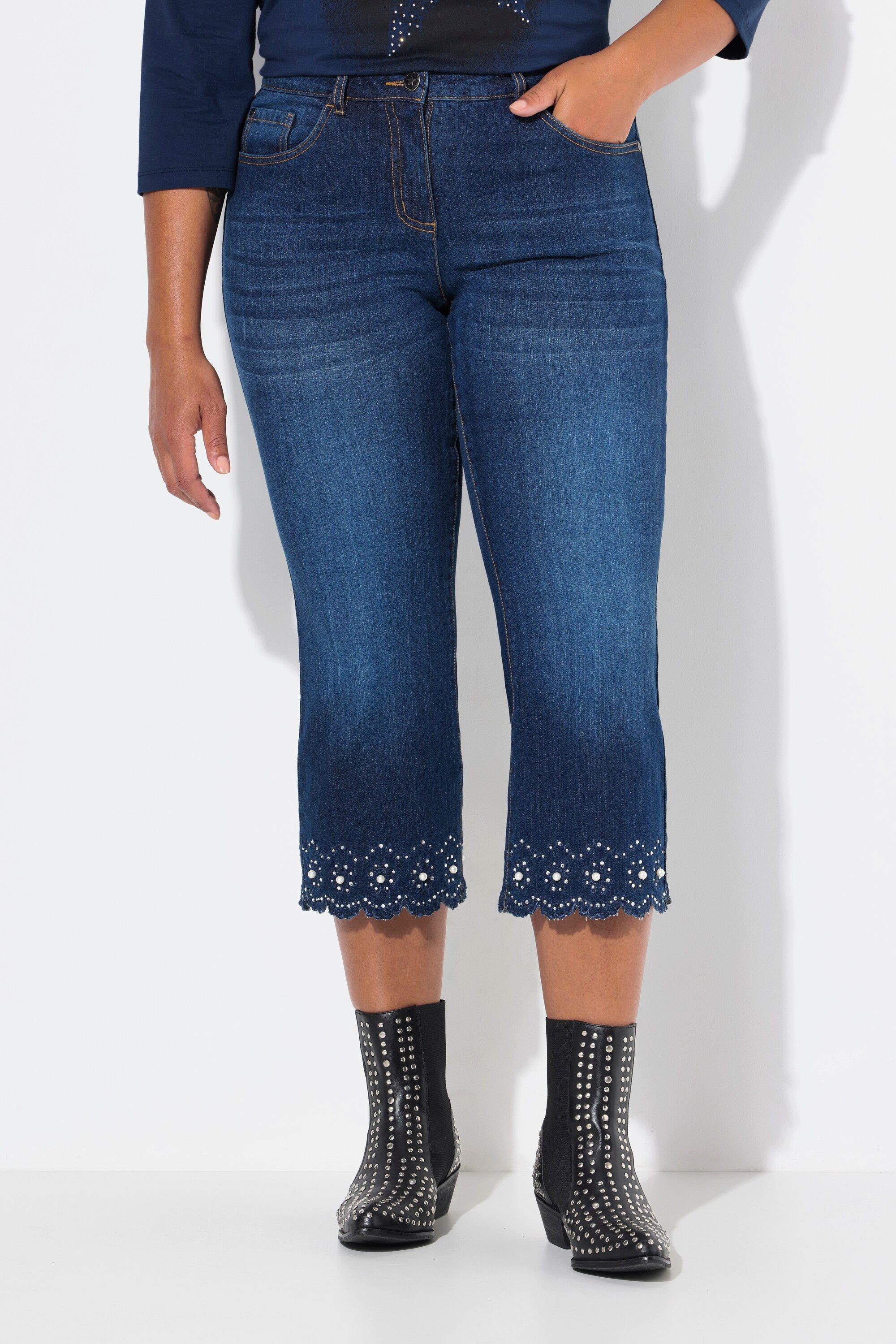 Angel of Style Regular-fit-Jeans 7/8-Jeans Flared günstig online kaufen
