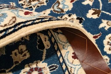 Wollteppich Nain 9la Teppich handgeknüpft blau, morgenland, rechteckig, Höhe: 8 mm