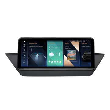 TAFFIO Für BMW X1 E84 CIC 10.2" Touchscreen Android GPS Carplay AndroidAuto Einbau-Navigationsgerät