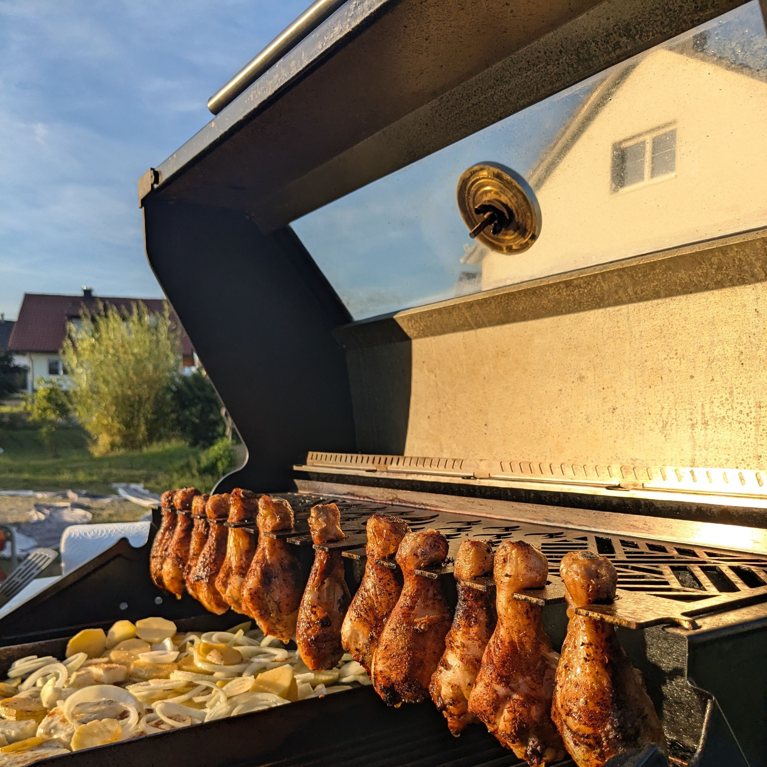 Grillrost.com BBQ Grillrost BBQ Warmhalterost Rösle Videro G4, Made in Germany
