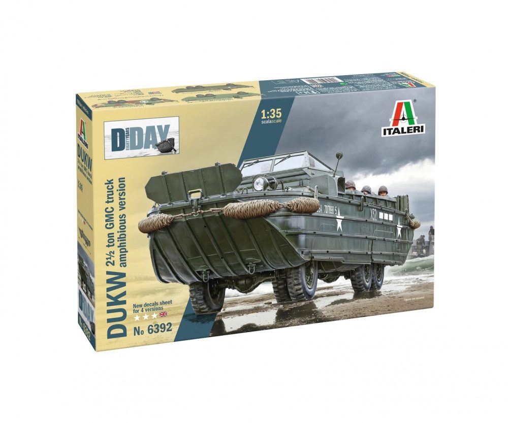 Italeri Modellbausatz Italeri 1:35 DUKW Amphibienfahrzeug