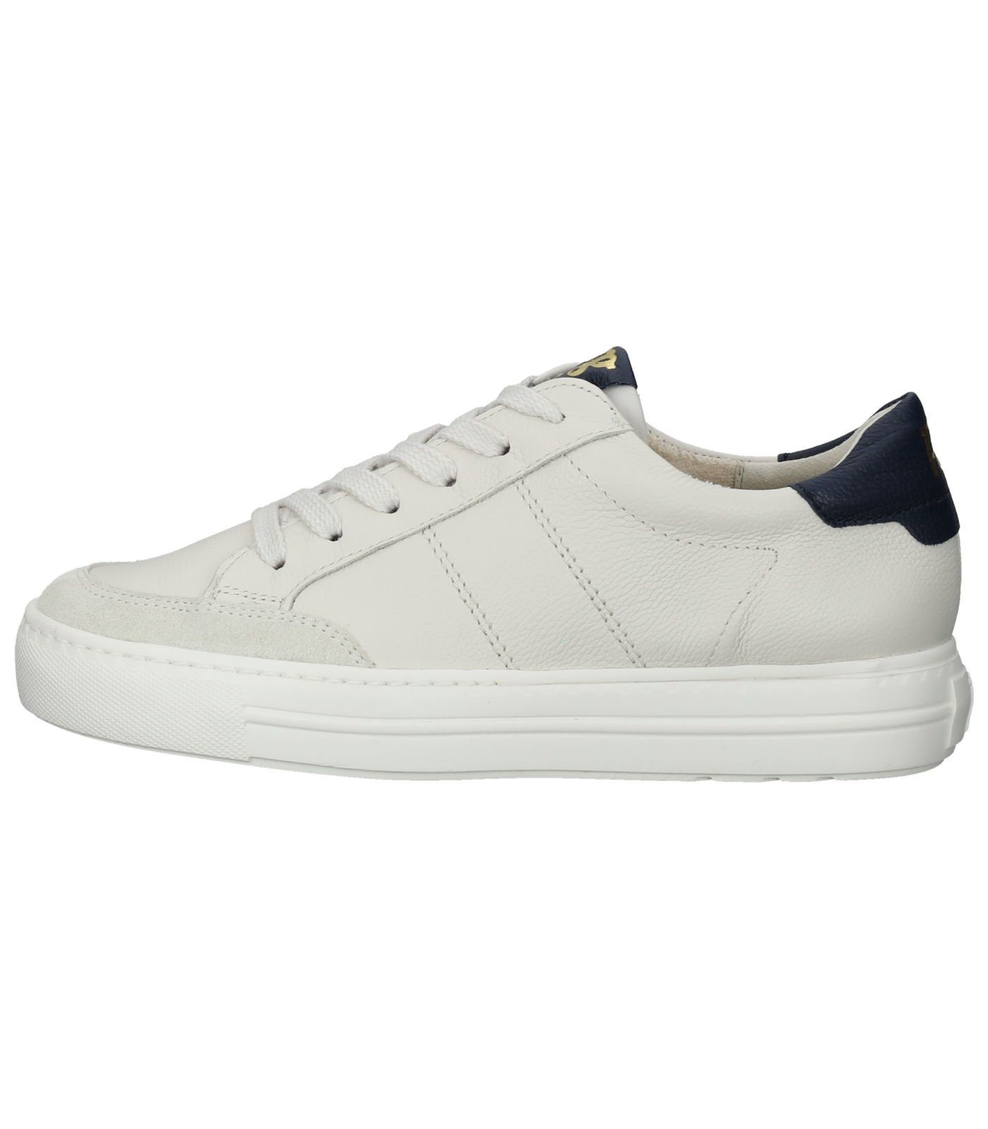 Green Leder Sneaker Sneaker Paul Offwhite/Blau (103)