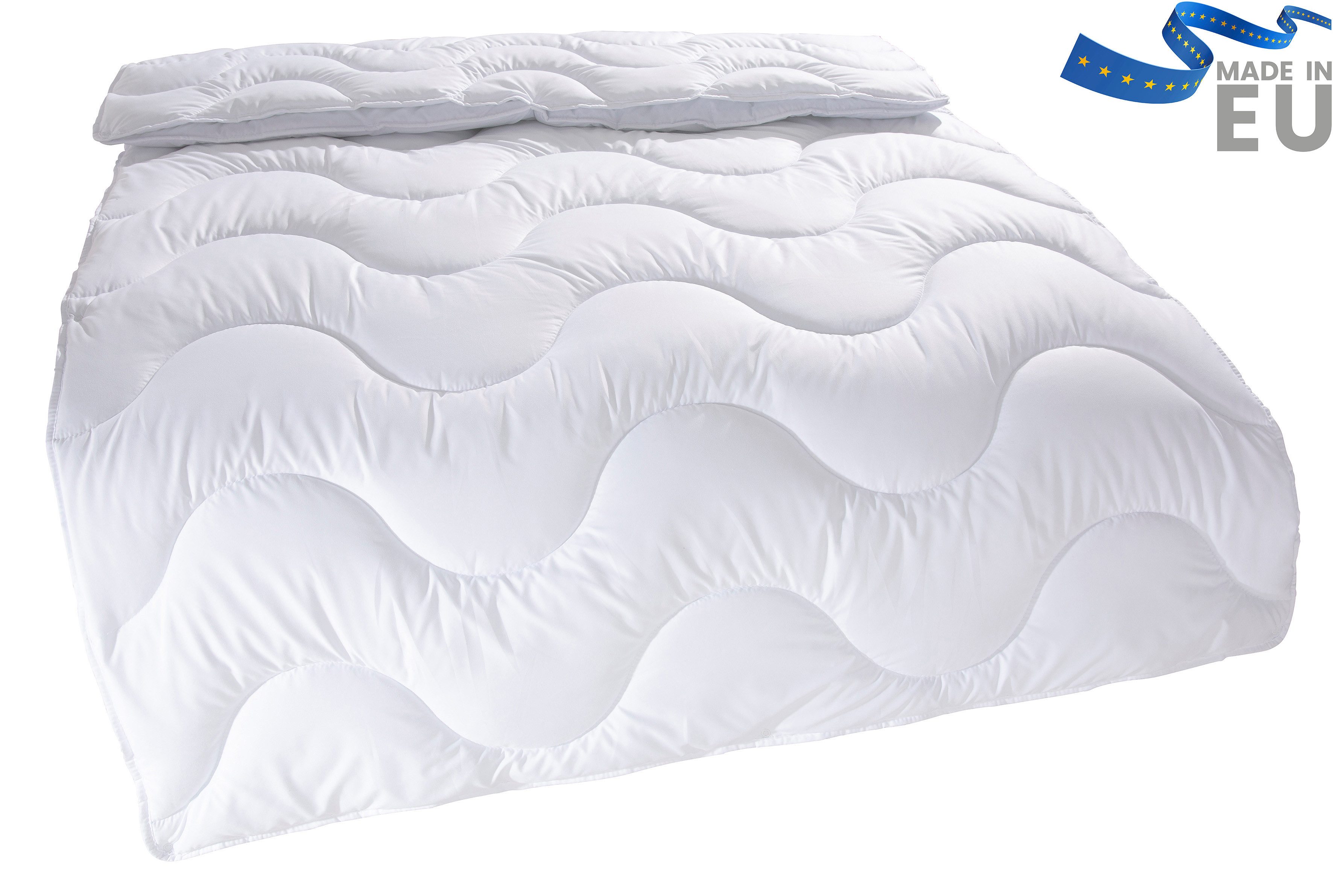 my home Microfaserbettdecke Mailo Bettdecke 135x200 cm, 155x220 cm, Füllung günstig online kaufen