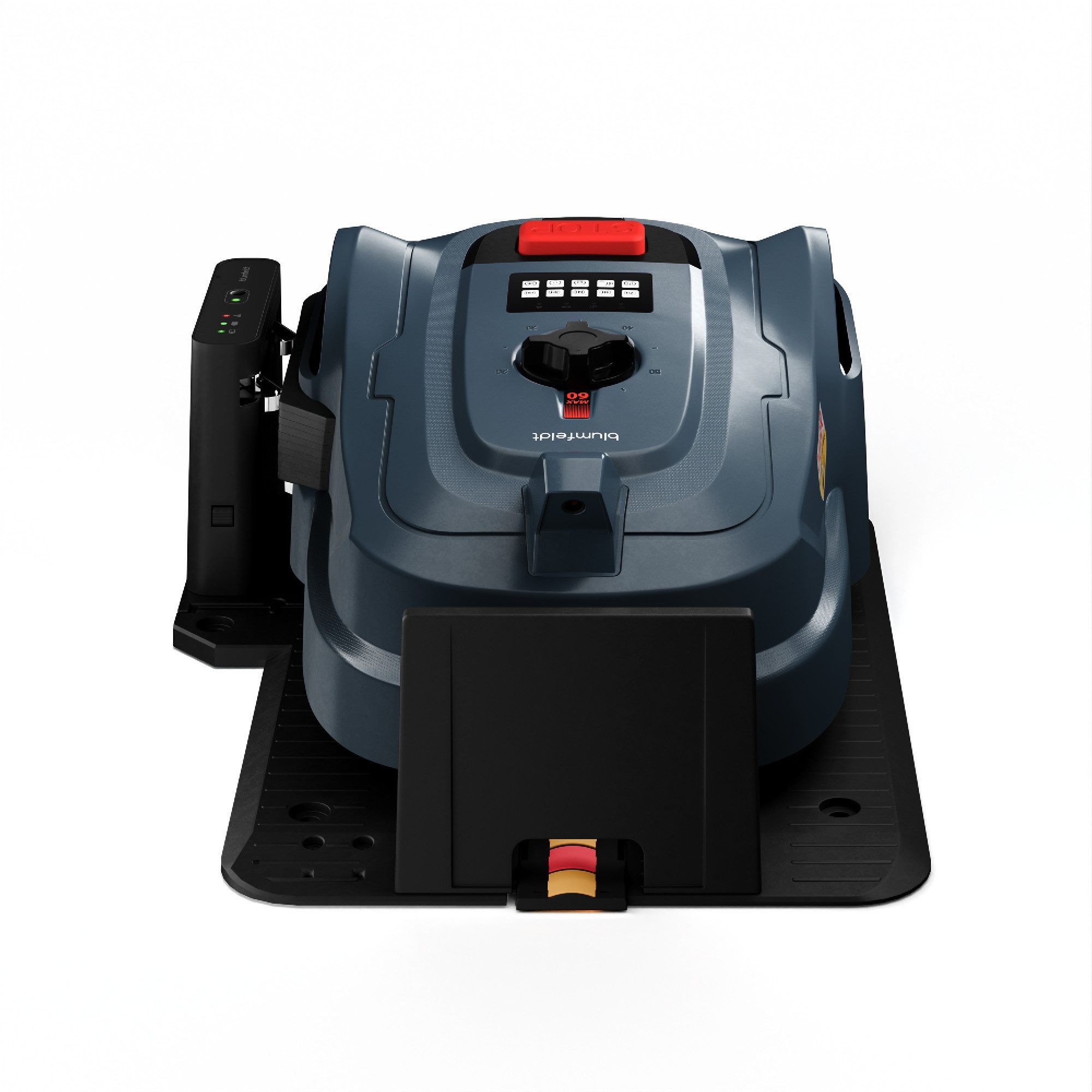 Blumfedt GrassConnect robotic lawnmower for lawn care up to 1,000m², (Set), electric lawn trimmer, lawn edger, smart app for up to 1,000m².
