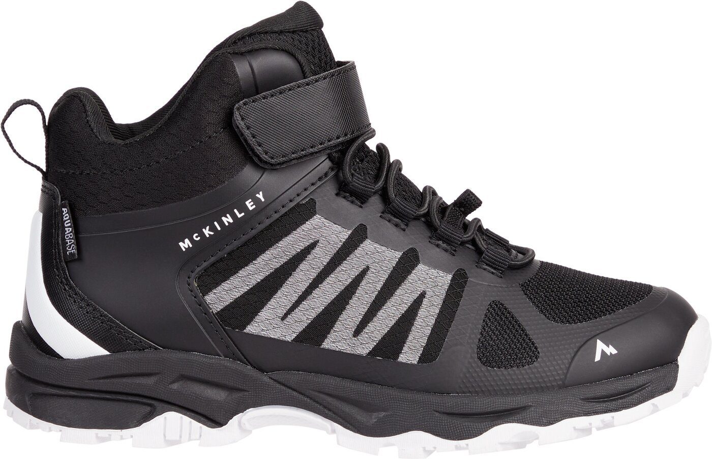 McKINLEY Ki.-Wander-Schuh Kansas MID AQB J BLACK NIGHT/WHITE Trekkingschuh