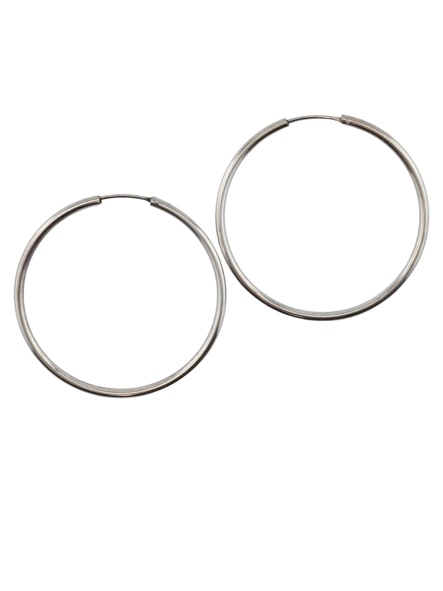 Miamar Paar Creolen 1034446, MIAMAR 1034446 Damen Creolen Sterling-Silber 925 Silber