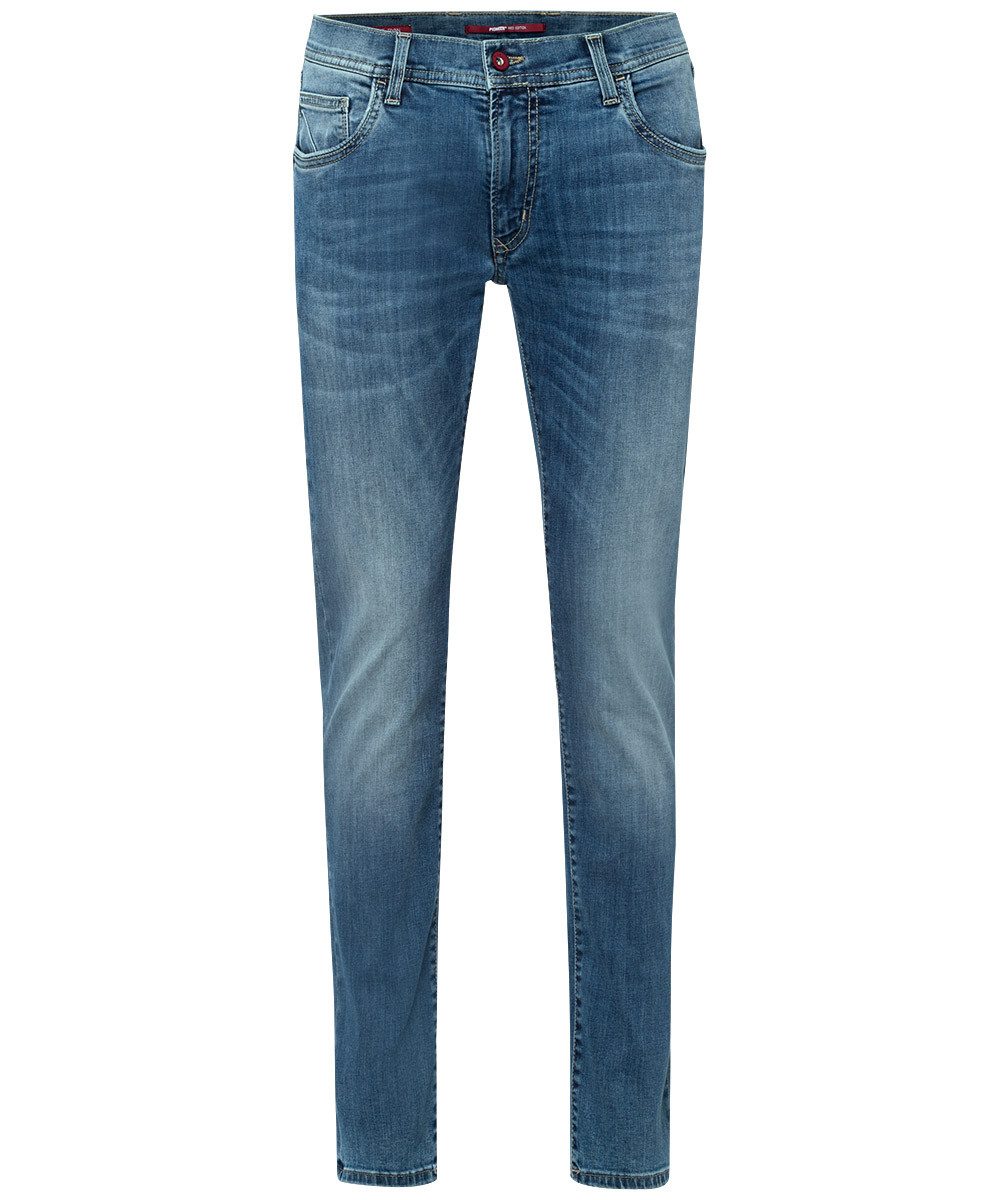 Pioneer Authentic Jeans 5-Pocket-Jeans PIONEER RYAN light blue used buffies 16901 6601.6845 - MEGAFLEX RED