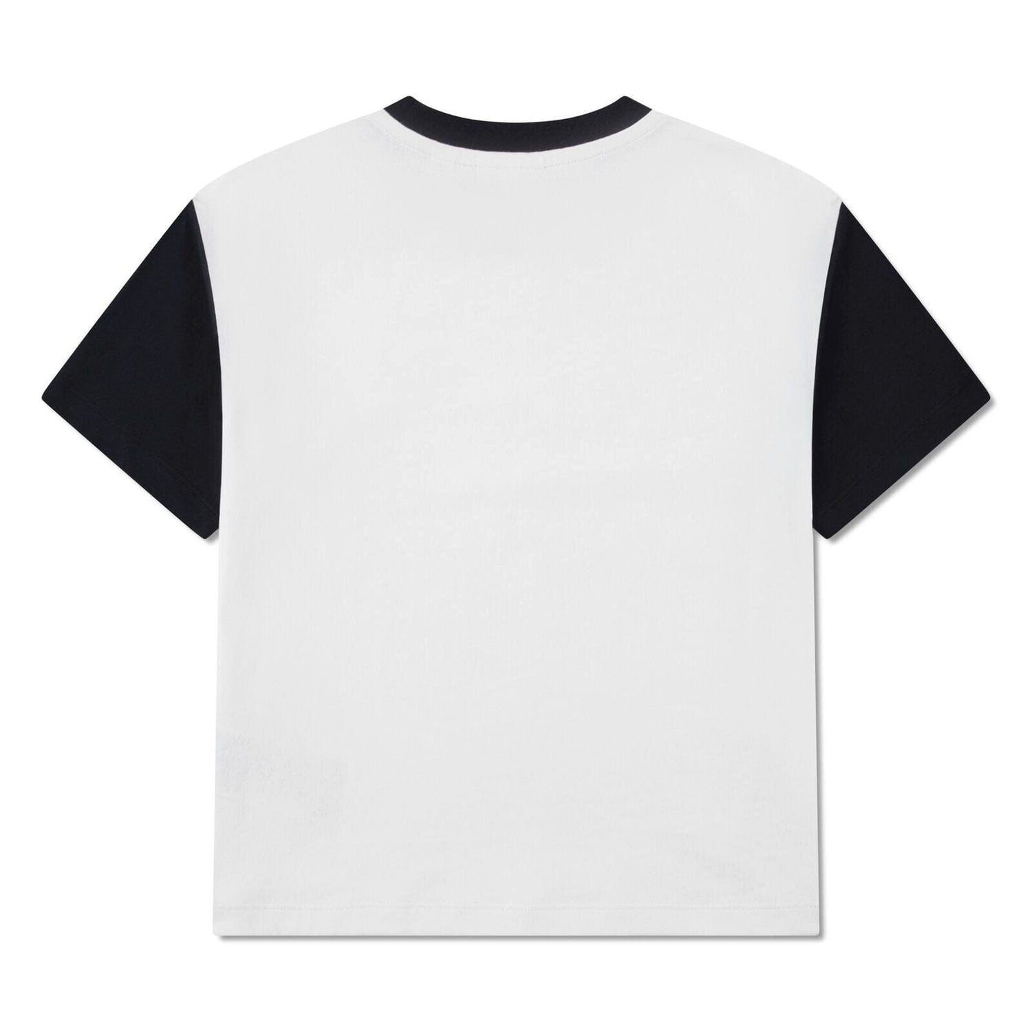 Lacoste T-Shirt Lacoste Kinder-T-Shirt Jersey – weiß/schwarz