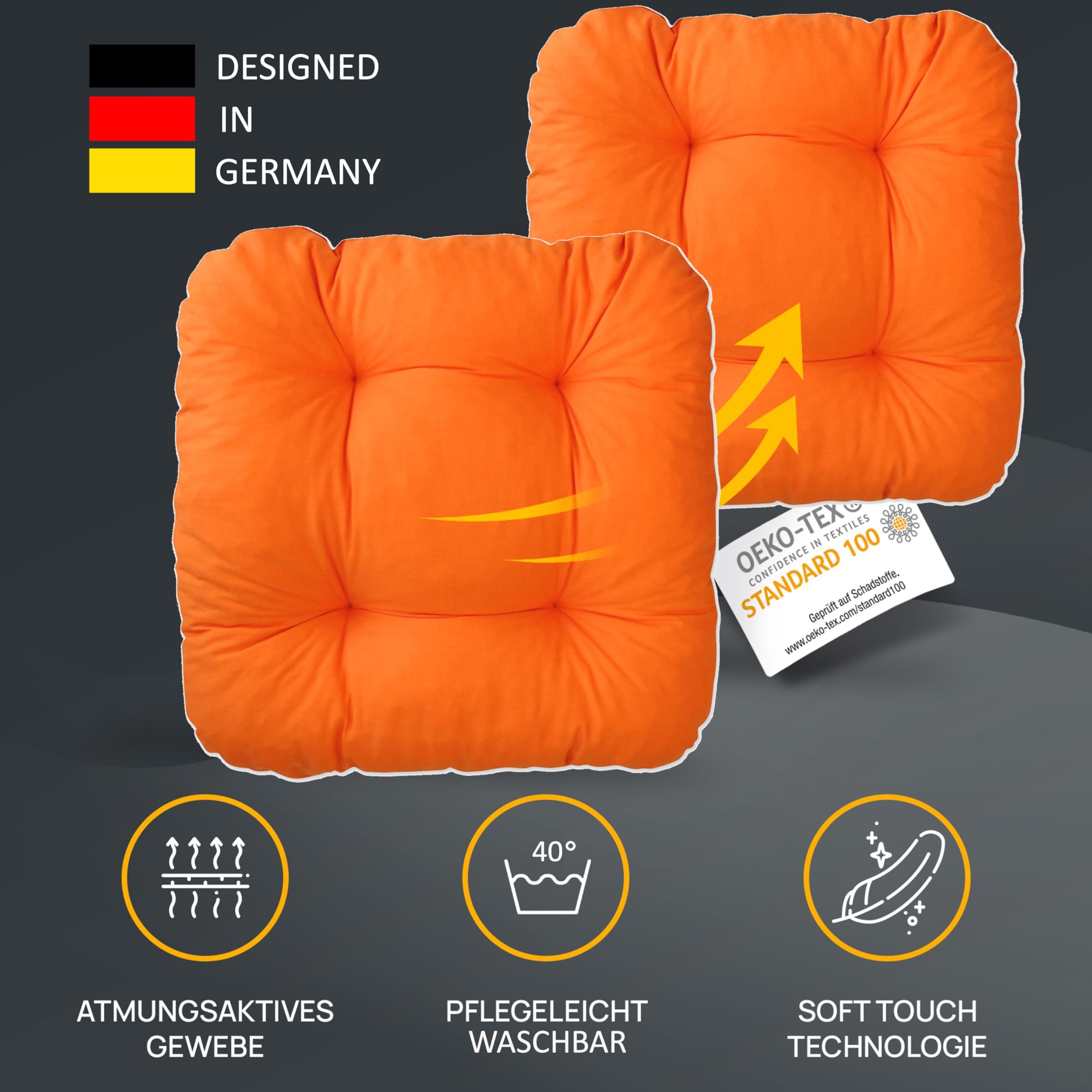 LILENO HOME Stuhlkissen Sitzkissen für Gartenstuhl, günstig online kaufen