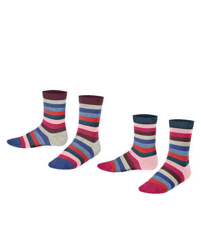 Esprit Шкарпетки Multicolor Stripe 2-Pack