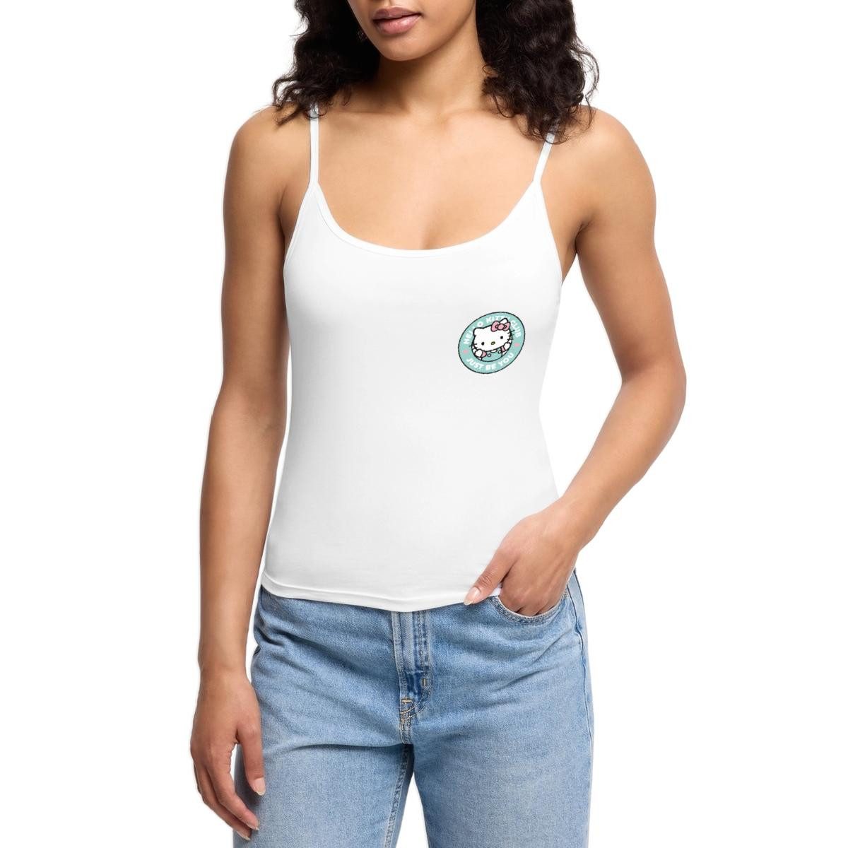 Spaghettitop Hello Kitty Club Just Be You Frauen Premium Organic Top mit Spaghettit
