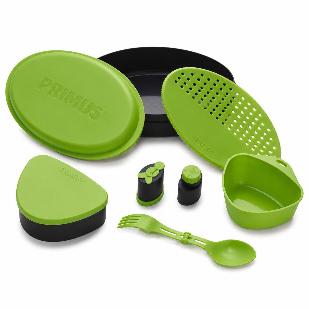 Primus Single Geschirr-Set Primus Essgeschirr Set Fashion 8-teilig, – perfekt für Camping, Festival und Freizeit.