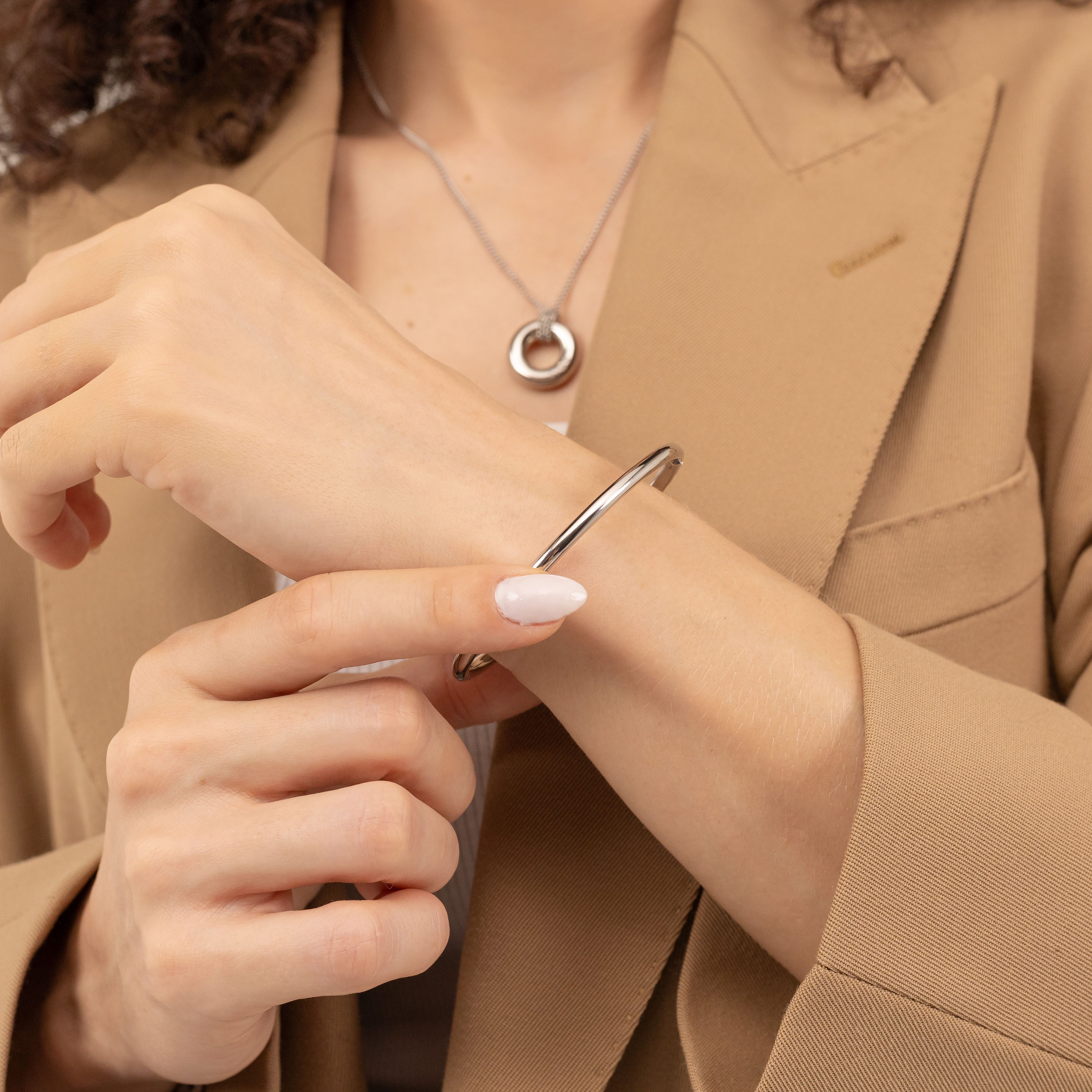 BOSS Armreif LIVE, mit Preciosa Crystal