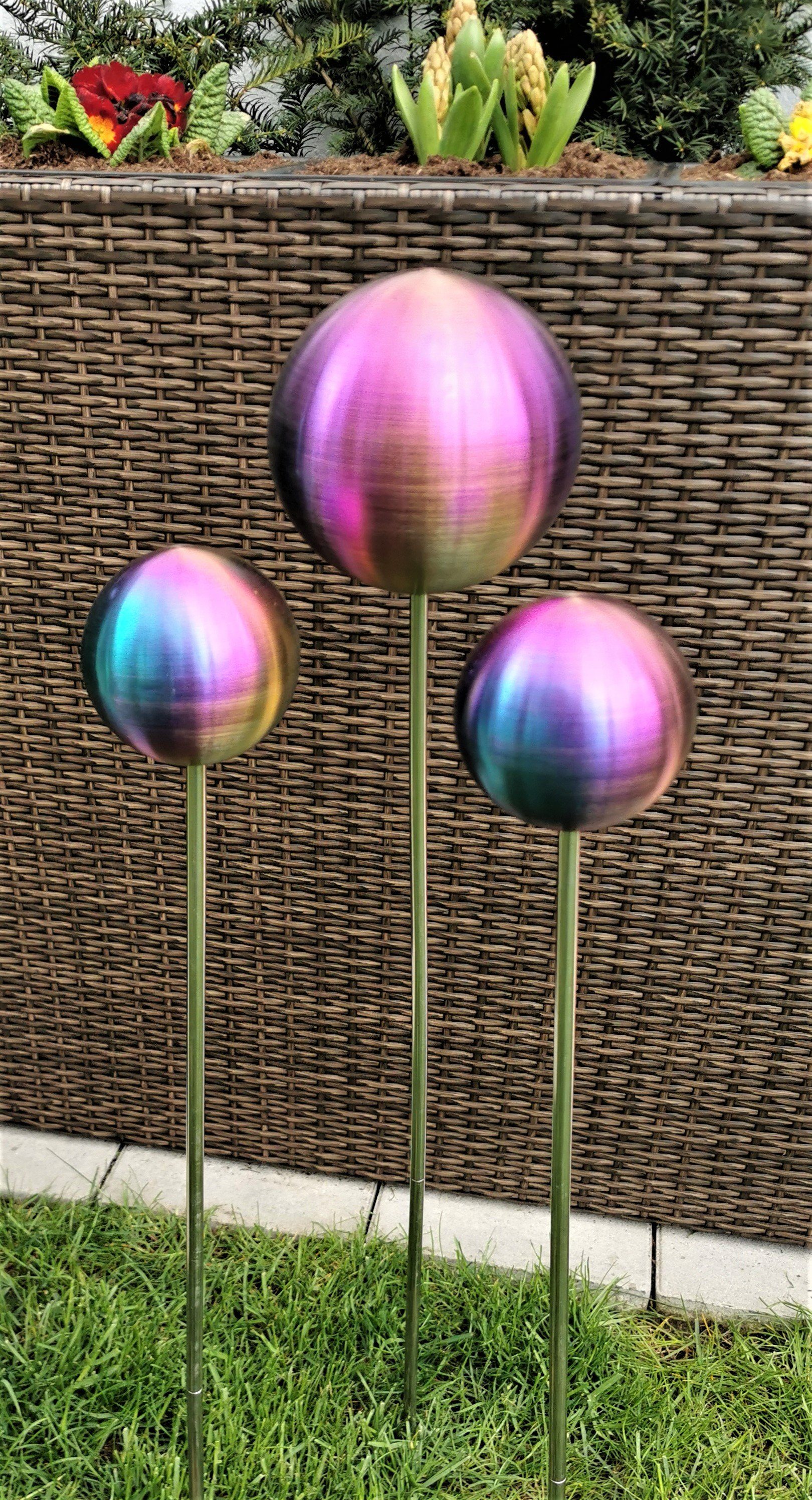 Jürgen Bocker - Gartenambiente Gartenstecker Rosenkugel günstig online kaufen