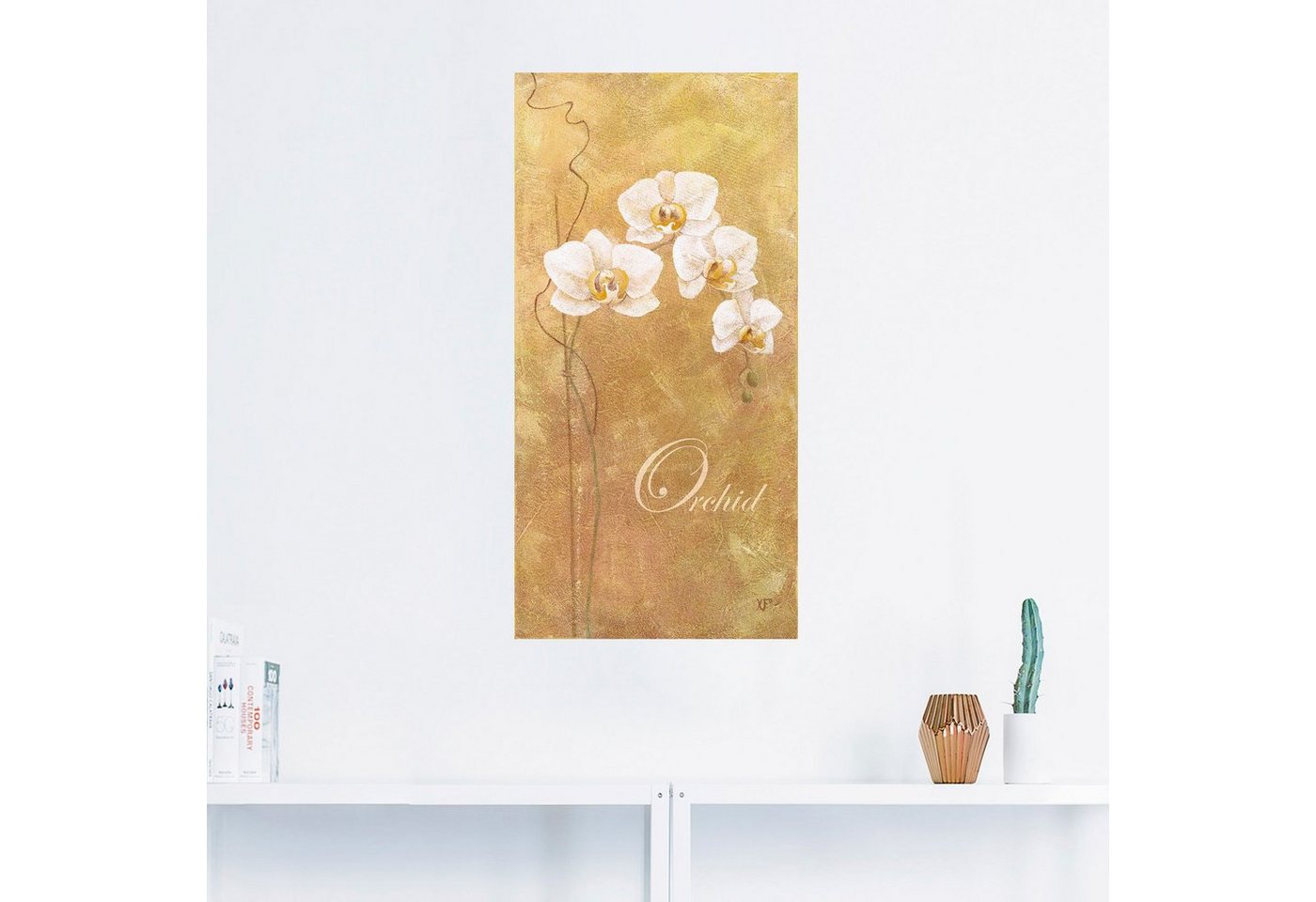 Artland Wandbild »Filigrane Orchidee«, Blumen (1 Stück), in vielen Größen & Produktarten - Alubild / Outdoorbild für den Außenbereich, Leinwandbild, Poster, Wandaufkleber / Wandtattoo auch für Badezimmer geeignet-kaufen