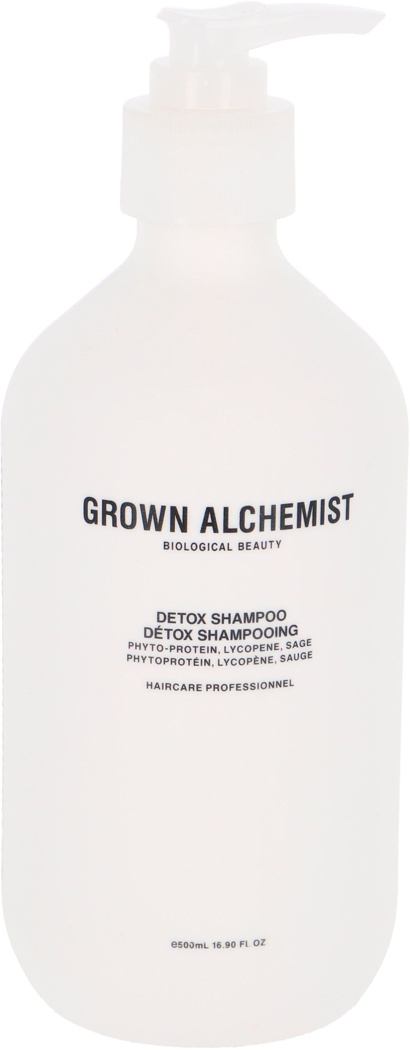 GROWN ALCHEMIST Haarshampoo Detox - Shampoo 0.1, Hydrolyzed Silk Protein, Lycopene, Sage