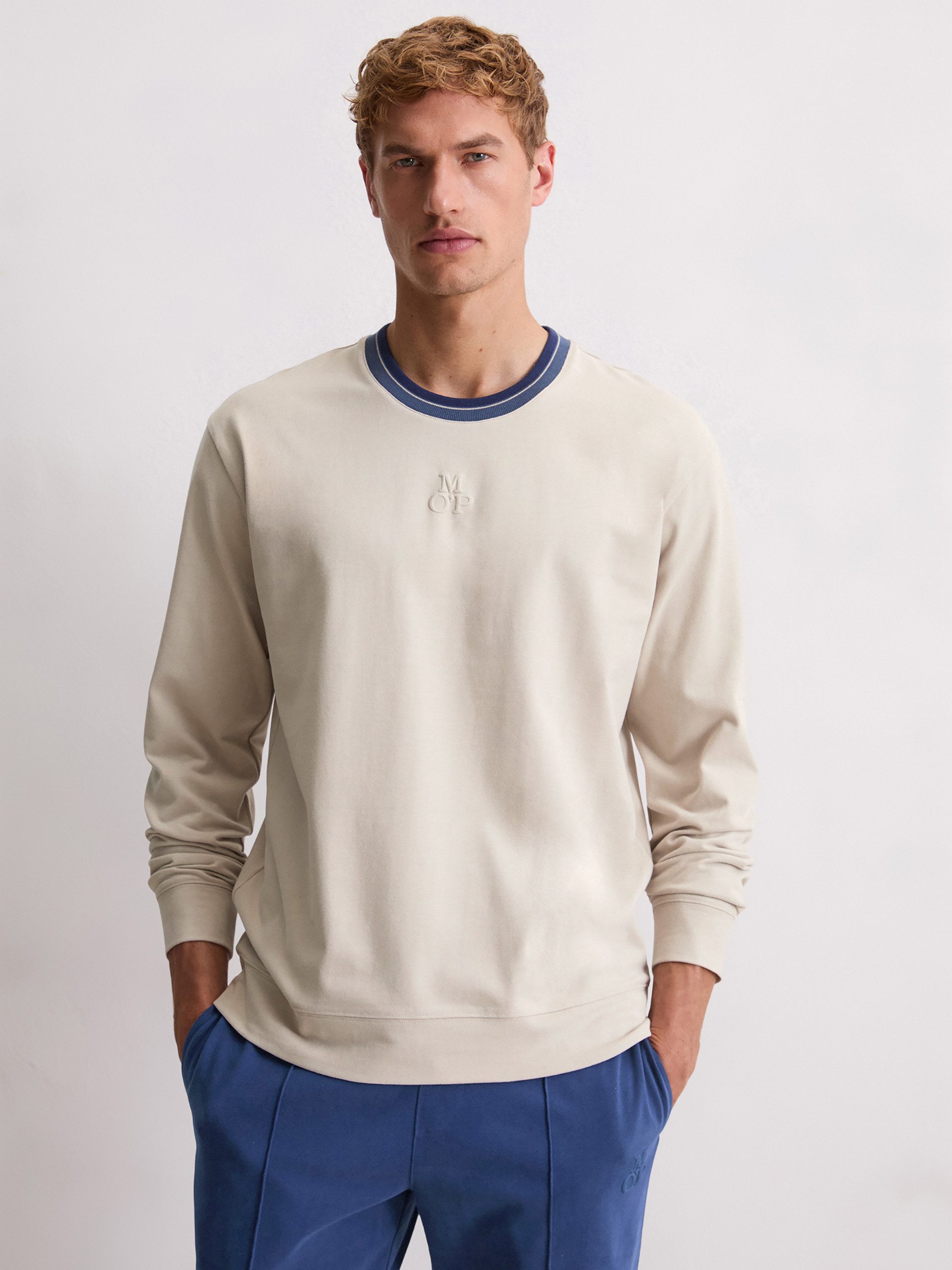 Marc O'Polo Pyjamaoberteil Heavy Jersey schlaf-oberteil günstig online kaufen