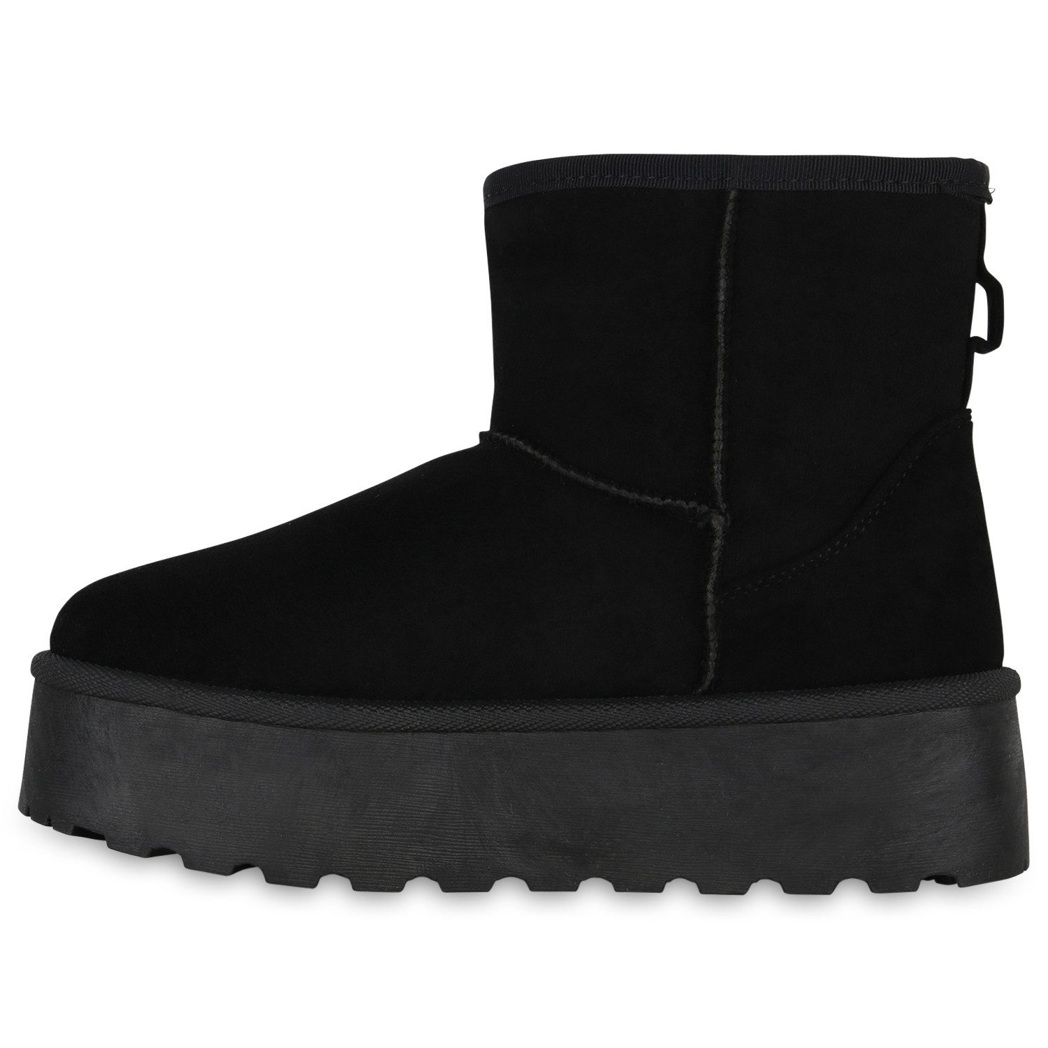 VAN HILL 840783 Winterstiefelette Damen Warm Gefüttert Winter Boots Stiefel günstig online kaufen