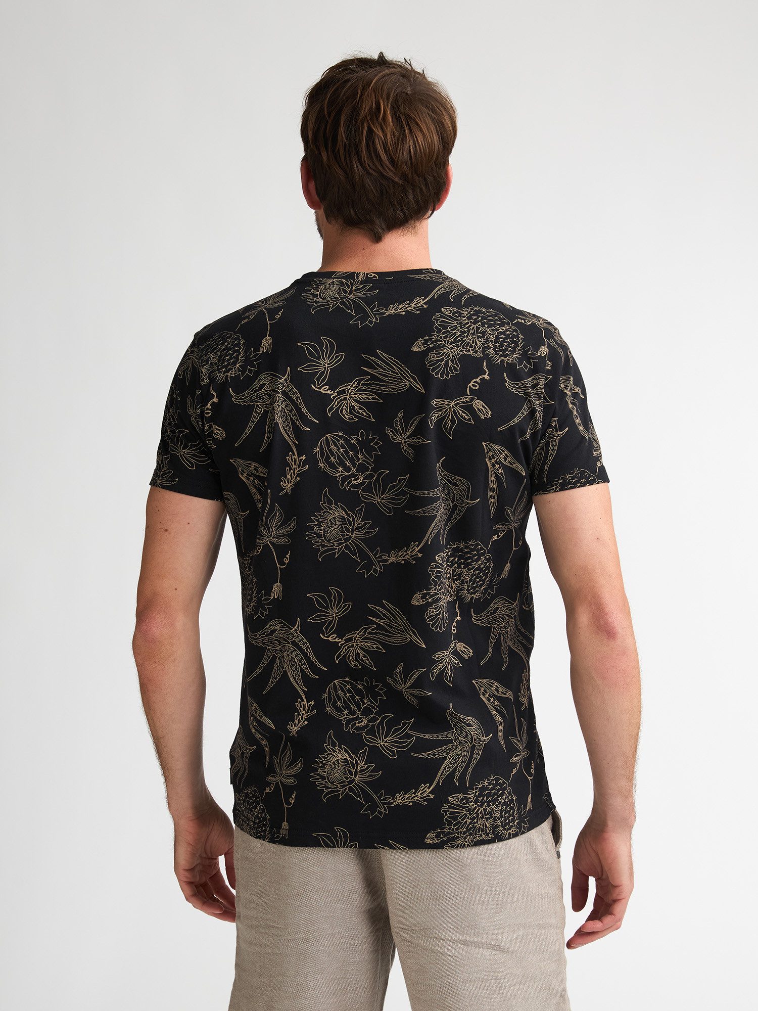 Petrol Industries T-Shirt Rocosa mit Allover-Print
