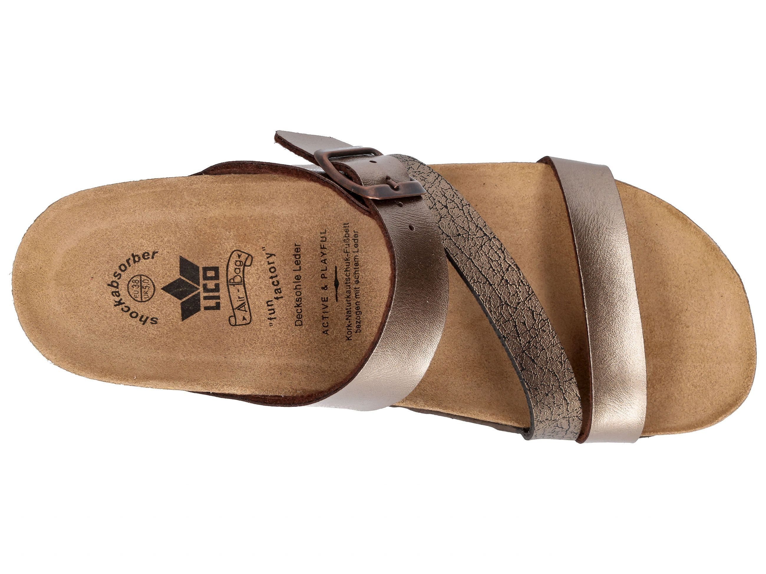 Lico Natural Glitter Pantolette